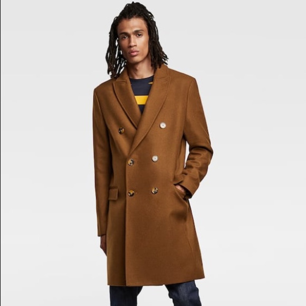 New with Tags Zara Double-Breasted Wool Coat XL